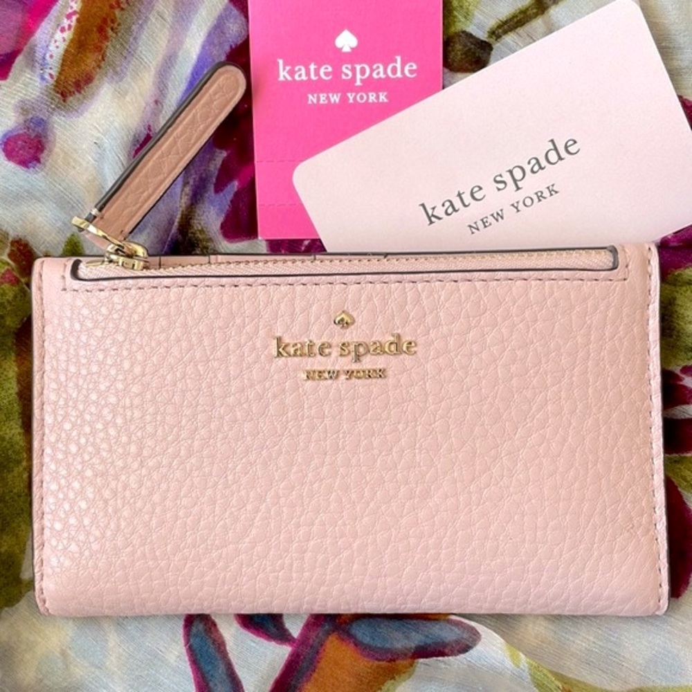 Brand New Kate Spade Genuine Leather Slim Bifold Jackson Wallet - Picture 15 of 15